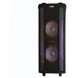 Акумуляторна акустична система XPRO HS-TD1070 колонка валіза 180Вт USB SD FM радіо Bluetooth 2 радіомікрофони ДУ (MER-15692) - мініатюра 5