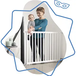 Ґратки дерев'яні Badabulle Deco Pop білі (B025225) - мініатюра 8