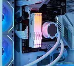 Модуль пам'яті Kingston Fury DDR5 16GB 5600MHz Beast White RGB XMP (KF556C40BWA-16) - мініатюра 5