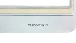 Тачскрін (сенсорне скло) PB80JG9109-F1 8 зовнішній розмір 198*133 мм робочий розмір 161*121 мм білий - мініатюра 4