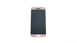 Модуль матриця + тачскрін для Samsung Galaxy J7 2017, SM-J730F, pink TFT