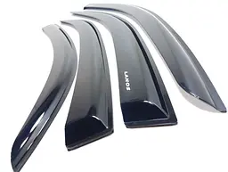 Дефлектори вікон вітровики Daewoo Lanos- Sens Скотч 3M Voron Glass - мініатюра 7