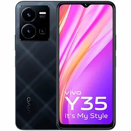 Смартфон Vivo Y35 4/64gb Agate Black (Global) Seller Refurbished