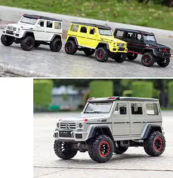 Колекційна металева модель автомобіля АвтоЕксперт Mercedes-Benz G500 4x4 з інерцією, світлом та звуком 1:24 - мініатюра 7