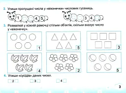 Математика. Тренажер. 1 клас. Частина 1 - Мирослава Козак - мініатюра 4
