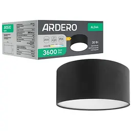Світлодіодний накладний світильник Ardero AL544, 4000K чорний 30 Вт (80692)