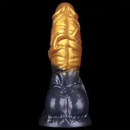 Фалоімітатор Lovetoy Dual Density 7.5’’ 19 см (золотий) - мініатюра 18