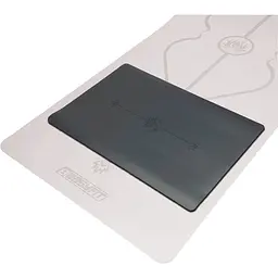 Міні-мат для йоги EasyFit Yoga Pad каучук 3,5 мм Чорний