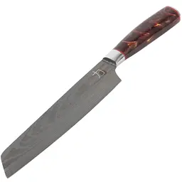 Кухонний ніж MasterPro Tetsu, накірі, 20 см, коричневий (BGMP-4127-BR) - мініатюра 2