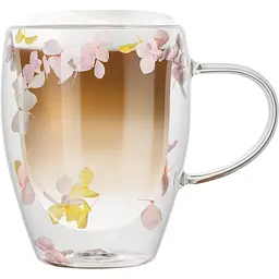 Чашка Ringel Guten Morgen Blume подвійна стінка 350 мл 1 (RG-0002/350 1) - мініатюра 2