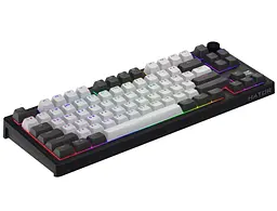 Клавіатура ігрова механічна HATOR HTK-4180 Wireless UA Skyfall 80 PRO Black-White Aurum Vanila Silent switches - мініатюра 3
