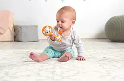 Брязкальце Tiny Love Левеня Леонард, помаранчевий з білим (1115800458) - мініатюра 4