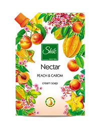 Крем-мило рідке Shik Nectar Персик і карамболь, дой-пак, 460 г