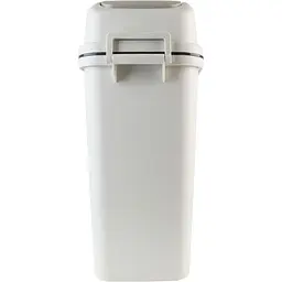 Відро для сміття MBM My Home з кришкою 10 л сіре (BIN-12 10L GRAY) - мініатюра 5