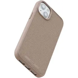 Чохол-накладка Njord Fabric MagSafe Case Pink Sand для iPhone 15 Plus (NA52FA12) - мініатюра 5