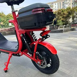 Електросамокат із сидінням 14" Giant U12 Max (800W, 48V, 15Ah) з кофром-багажником Червоний - мініатюра 6