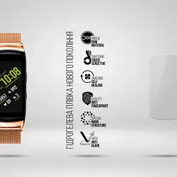 Плівка захисна Armorstandart Matte hydrogel Samsung Watch Fit 2 Pro 4 pcs (ARM92111) - миниатюра 2