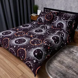 Підковдра Moon&Star Бязь Gold Люкс Cosmic Vibes Двоспальна 175x210 см