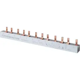 Шина сполучна PF 10мм2 63А 3P 12 модулів тип PIN FLР