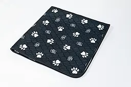 Тришарова пелюшка для собак EZwhelp Black&White 121x121 см - мініатюра 5