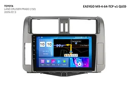 Штатна автомагнітола EasyGo M9-4-64-TCP v1 QLED Toyota Land Cruiser Prado (150)