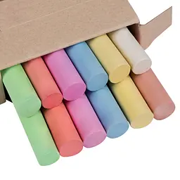 Крейда кольорова Yes Pusheen 12 шт кругла 400515 - мініатюра 2