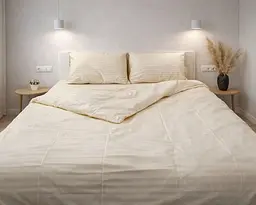 Постільна білизна LARA бязь-страйп Beige d11222s сімейна