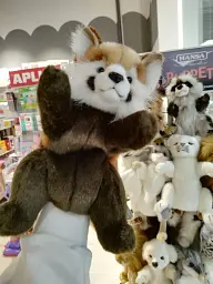 М'яка іграшка на руку Hansa Hansa Червона панда, серія Puppet, 20 см - мініатюра 3