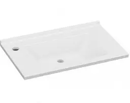 Раковина Idevit Merkur 26x50 0201-3507 лівий, Білий