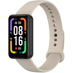 Ремінець DK Silicone Sport Band для Xiaomi Redmi Smart Band Pro (ivory) - мініатюра 2