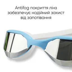 Окуляри для плавання Renvo Cetina Уні Anti-fog Білий OSFM (2SG600-0304) - мініатюра 6
