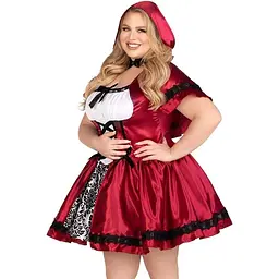 Костюм червоної шапочки Leg Avenue Gothic Red Riding Hood 1X-2X - мініатюра 8