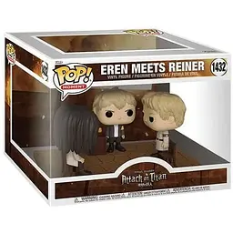 Фігурка Funko Pop Ерен та Райнер Eren Reiner Атака титанів Attack on Titan 10 см AT EMR 1432