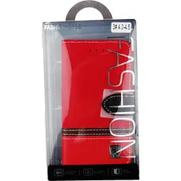Чохол-книжка Toto Book Universal cover Picture transformer with window 4-4.5" Red - мініатюра 2