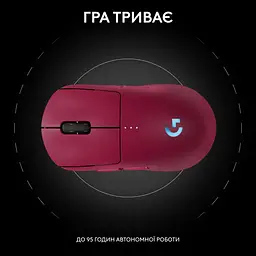 Миша Logitech G Pro 2 Lightspeed Wireless Magenta (910-007309) [118108] - мініатюра 12