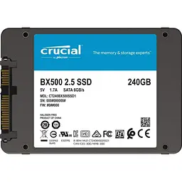 Накопичувач SSD 2.5" 240GB Micron (CT240BX500SSD1) - мініатюра 2