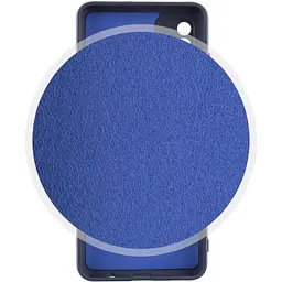 Чохол Silicone Cover Lakshmi Full Camera A для Xiaomi 12T / 12T Pro Синій / Midnight blue, Full camera - мініатюра 3