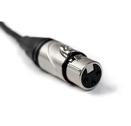 Микрофонный кабель XLR Male — XLR Female Cascha CCAM1BK3 3м - мініатюра 5