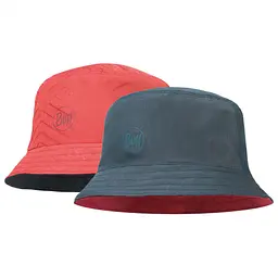 Панама Buff Travel Bucket Hat M/L Синій-Червоний