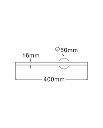 Бра Zuma Line Troy LED 1x6W 4000K 800Lm IP20 золотий - мініатюра 2