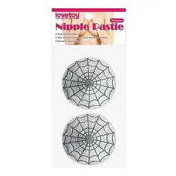 Пестіси LoveToy Reusable Spider Glittering Nipple Pasties