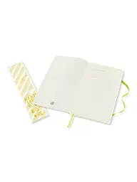 Записник Moleskine Classic середній, Нелінований Лимонний Зелений М'який (QP618C2) - мініатюра 3