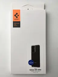 Чохол прозорий протиударний Spigen Liquid Crystal ACS02348 для Samsung Galaxy S21 Ultra (6.8") - мініатюра 6