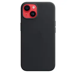 Чохол CasePro Leather Case with MagSafe Midnight для iPhone 14 Plus - мініатюра 5