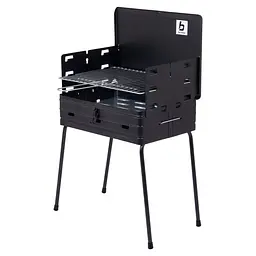 Гриль вугільний Bo-Camp Suitcase Model Black (8130030) - мініатюра 3