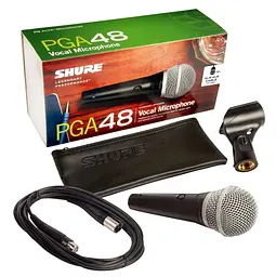 Мікрофон вокальний Shure PGA48-XLR - мініатюра 2