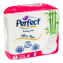 Прокладки ультратонкі Perfect Natural Ultra Thin Long 7 шт. - мініатюра 6
