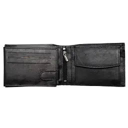 Портмоне чоловіче шкіряне Semi Line RFID Black (P8276-0) - мініатюра 2