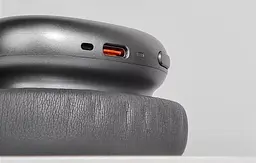 Бездротові навушники Baseus Bowie H2 Noise-Cancelling Wireless Headphone, ANC, ENC, BT5.2, 300mAh, 30h, (NGTW260013) grey - мініатюра 8