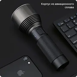 Ліхтарик NexTool XPH50.2 2000lm 6500K 380m USB-C - мініатюра 6